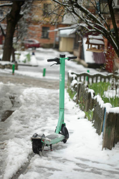 Ride Electric Scooter During Winter